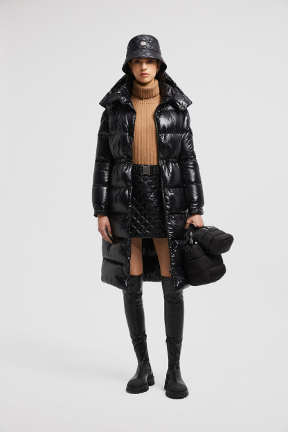 Cavettaz Hooded Long Down Jacket