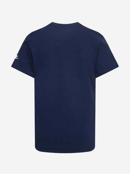 Nittgke Kids Futura Evergreen T-Shirt in Navy