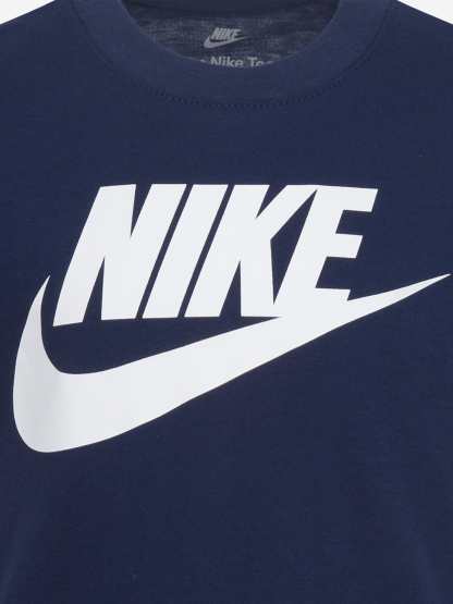 Nittgke Kids Futura Evergreen T-Shirt in Navy