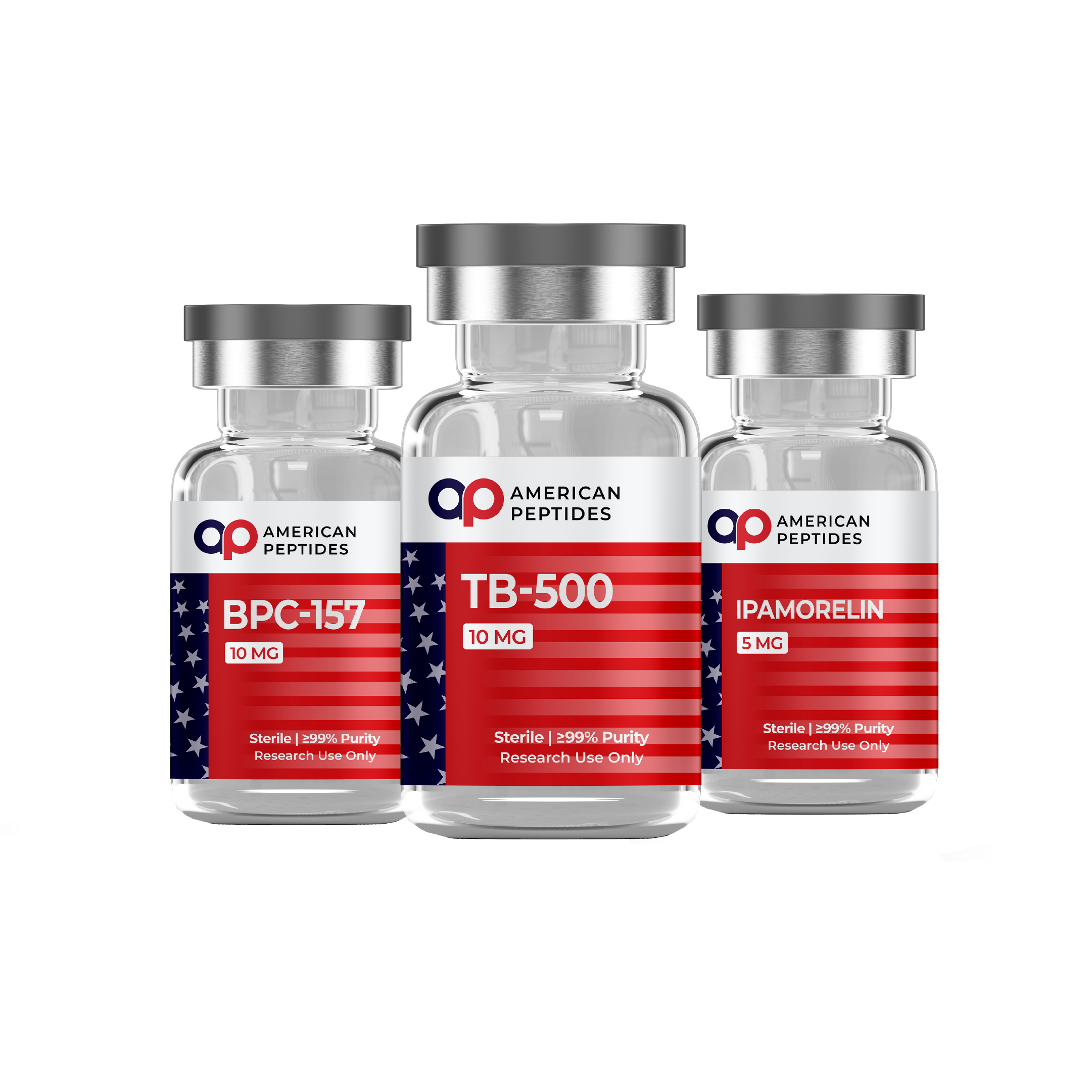 WOLVERINE Bundle-BPC-157 10mg+TB500 10mg+Ipamorelin 5mg
