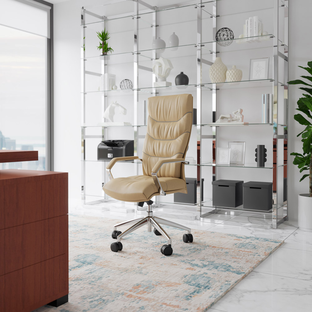 CARNEGIE LEATHER EXECUTIVE CHAIR