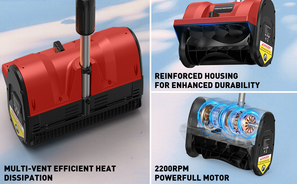 cordless snow shovel