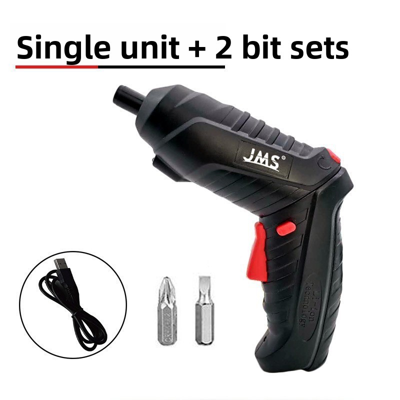 Electric Screwdriver Household Small Electric Drill Rechargeable Screw Set Mini Multi-Function Lithium Electric Screwdriver Wholesale