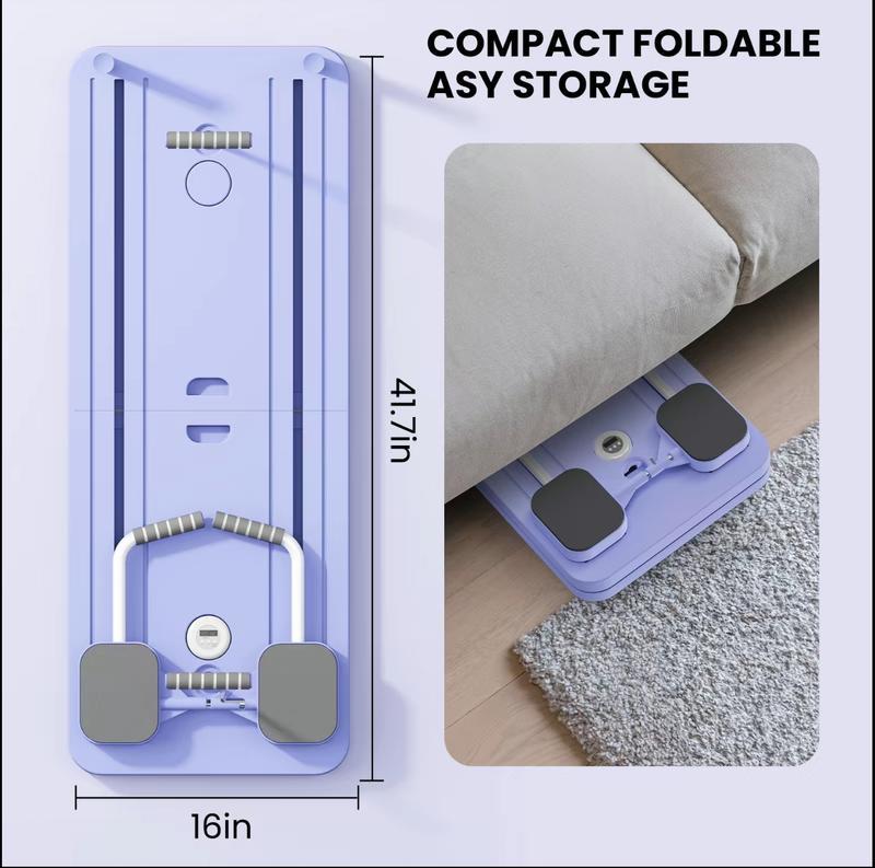 TerraGym Pilates Board,Multi-functional Ab Exercise Board,FoldableHome Pilates Reformer with Knee Mat ,Timer andResistance Bands,Abs Workout Equipment forAbdominal & Core Strength Training #TikTokShopBlackFriday  #TikTokShopCyberMonday-zzh