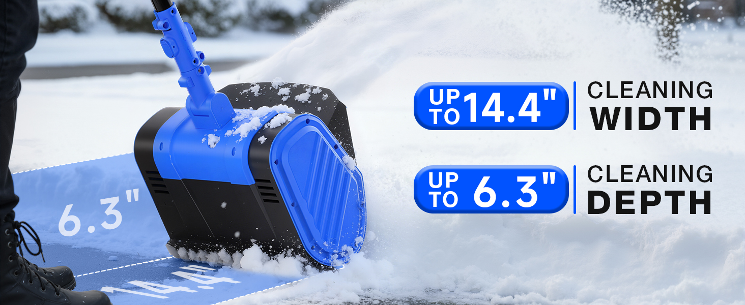 cordless snow shovel