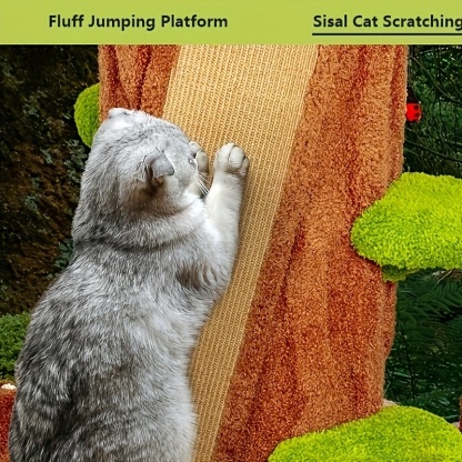 🔥Clearance discount last 1% stock🔥 🐱 Oversized Luxury Cat Tree Tower for Multi-Cat Homes