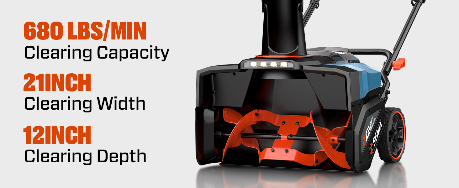 cordless snow blower