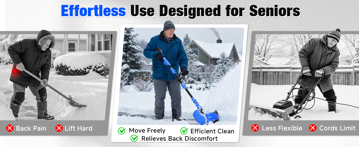 cordless snow blower