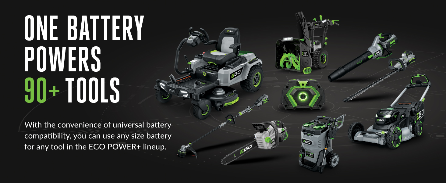 One Battery powers 90+ Tools