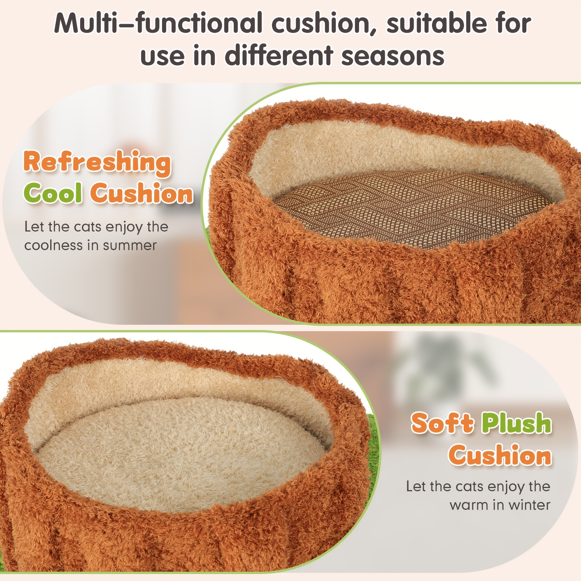 🔥Clearance discount last 1% stock🔥 🐱 Oversized Luxury Cat Tree Tower for Multi-Cat Homes