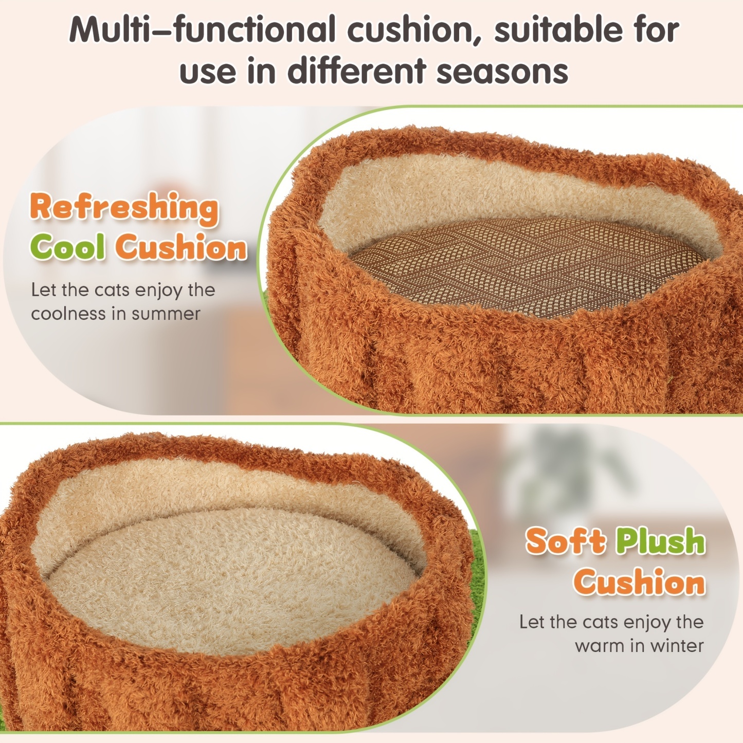 🔥Clearance discount last 1% stock🔥 🐱 Oversized Luxury Cat Tree Tower for Multi-Cat Homes