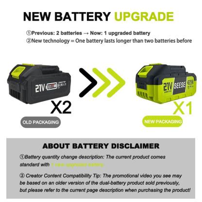 SEESE Turbo Jet Blower,Leaf Blower, Violent Turbo Fan, Pure Copper Motor,Car Drying After Wash, Handheld Snow Blower,Cordless Turbo Power Air Duster,Home Improve,Garden Mainte Perfect Christmas & New Year Gift Idea