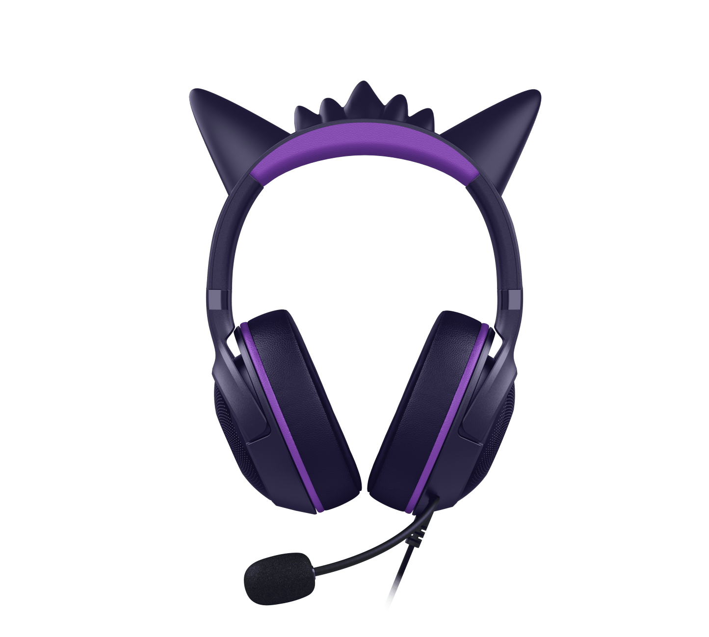 Razer Kraken Kitty V2 USB PC Gaming Headset, Stream Reactive, Pokemon Gengar Edition