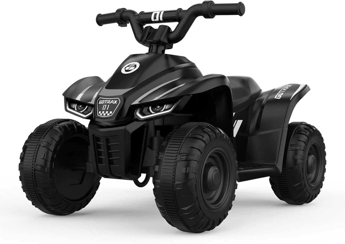 Gotrax RT1 Ride on Toys for Toddlers 1.5-4, Safe 12V Lead-acid Battery up to 80 Minutes, Forward/Reverse 2 Gears, Max 1.5MPH Speed&8" Big Tire, Electric Vehicle ATV Car Best Gift for Age1.5–4 Boy Girl
