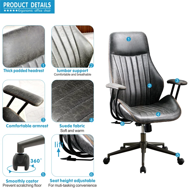 Executive Chair with Headrest