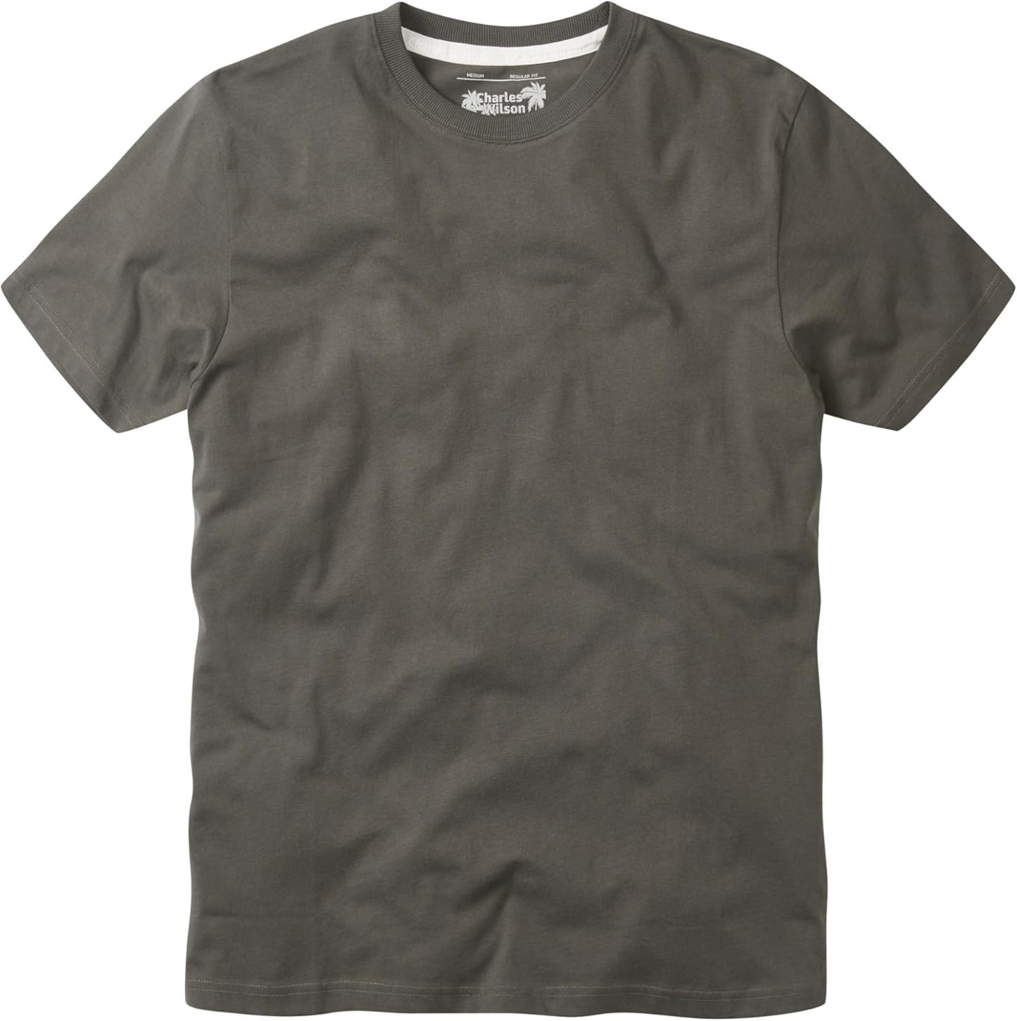 Charles Wilson Men's 5 Pack Crew Neck T-Shirt