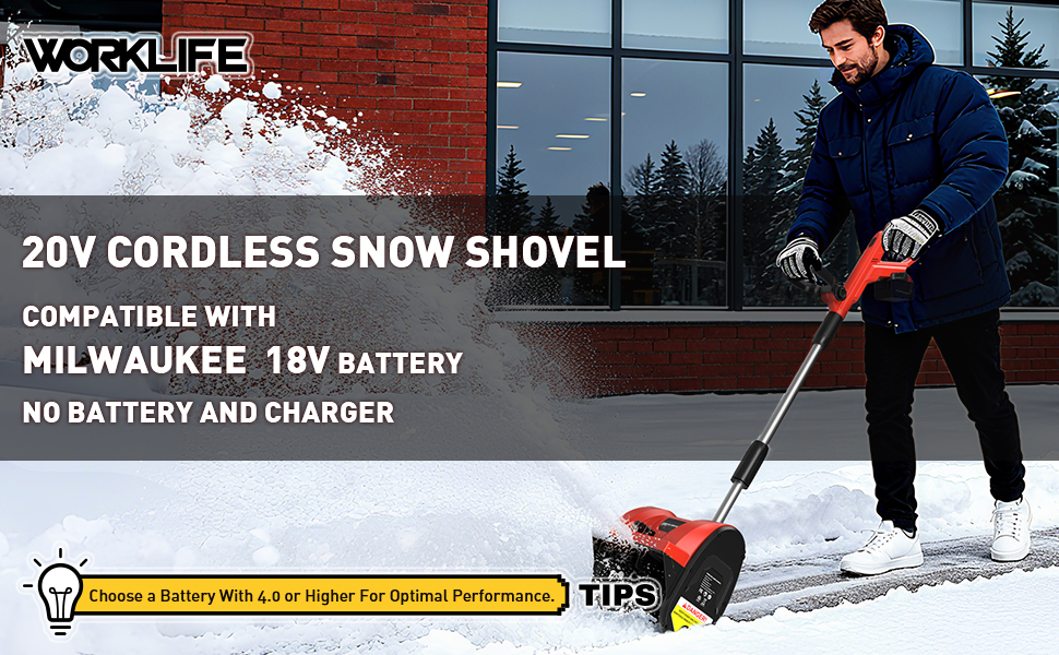 cordless snow shovel