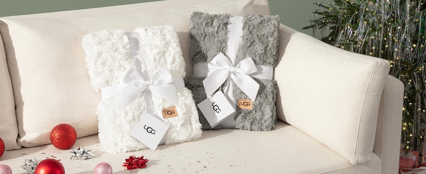 faux fur throw balnket