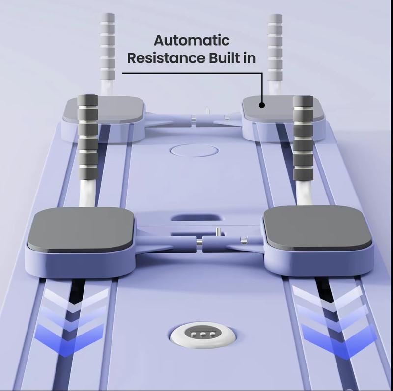 TerraGym Pilates Board,Multi-functional Ab Exercise Board,FoldableHome Pilates Reformer with Knee Mat ,Timer andResistance Bands,Abs Workout Equipment forAbdominal & Core Strength Training #TikTokShopBlackFriday  #TikTokShopCyberMonday-zzh