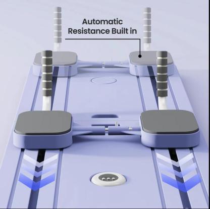 TerraGym Pilates Board,Multi-functional Ab Exercise Board,FoldableHome Pilates Reformer with Knee Mat ,Timer andResistance Bands,Abs Workout Equipment forAbdominal & Core Strength Training #TikTokShopBlackFriday  #TikTokShopCyberMonday-zzh