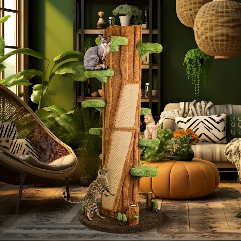 🔥Clearance discount last 1% stock🔥 🐱 Oversized Luxury Cat Tree Tower for Multi-Cat Homes