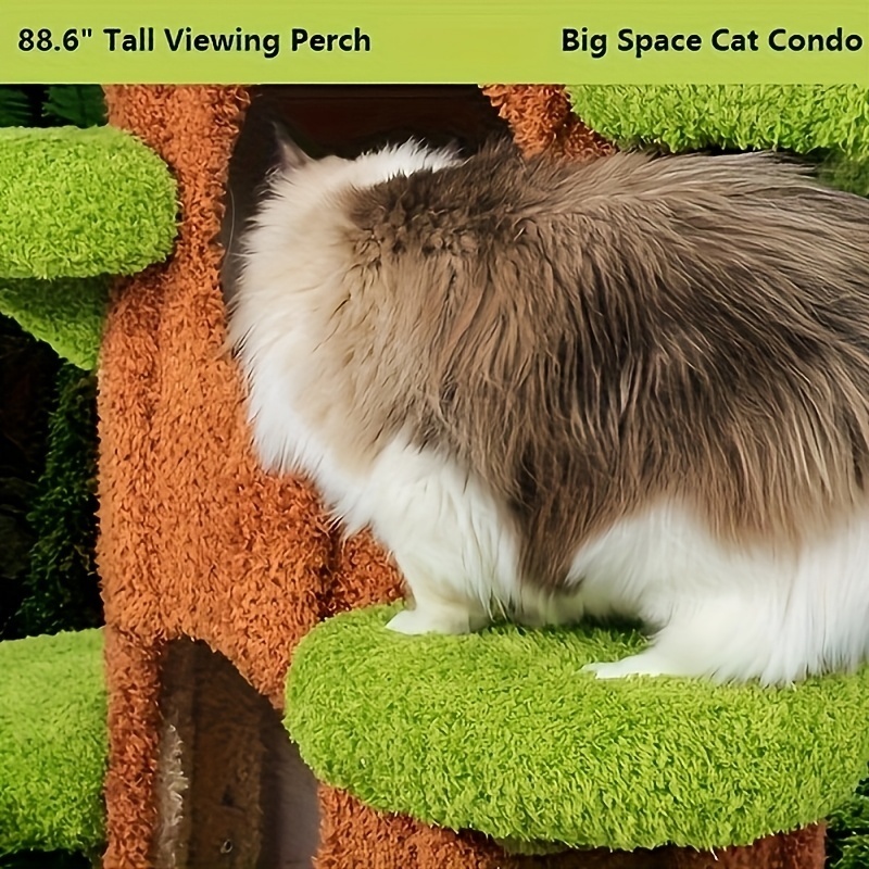 🔥Clearance discount last 1% stock🔥 🐱 Oversized Luxury Cat Tree Tower for Multi-Cat Homes