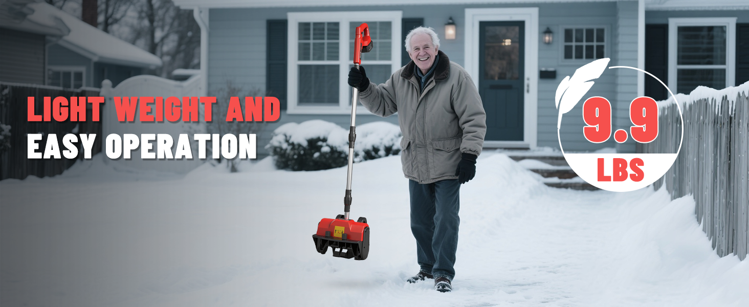 cordless snow shovel