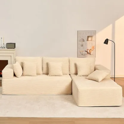 VIRAL BONELESS COUCH Melt into comfort with a couch so soft, it's like getting hugged by a cloud.