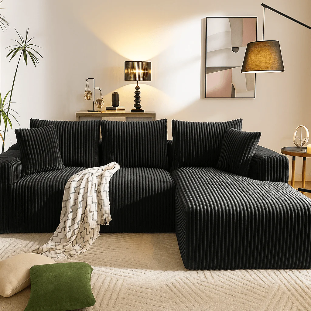 VIRAL BONELESS COUCH Melt into comfort with a couch so soft, it's like getting hugged by a cloud.