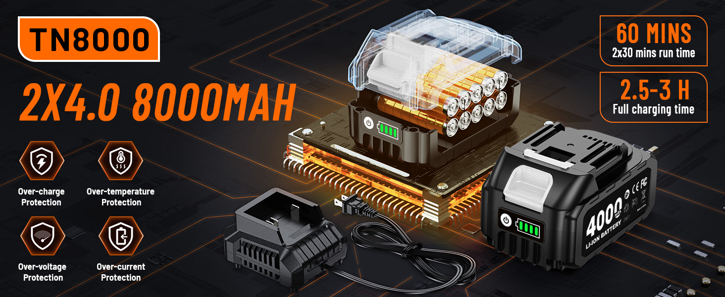 Electric snow blower cordless Battery powered snow blower