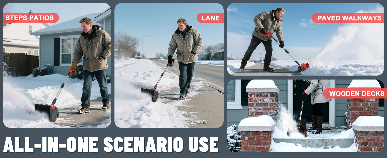 cordless snow shovel