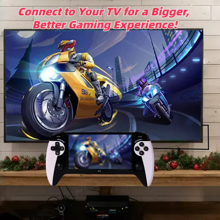 70%OFF🔥Portable retro game console, supports ten emulators, ultra-high definition graphics, perfect gift.