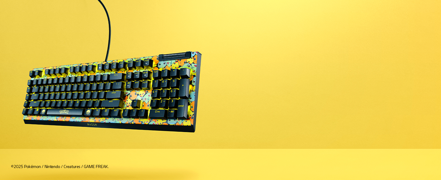 Razer BlackWidow V4 X - Pok&eacute;mon Edition