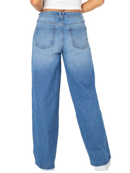 Celebrity Pink Women's and Women's Plus Baggy Wide Leg Jeans, Sizes 1-24