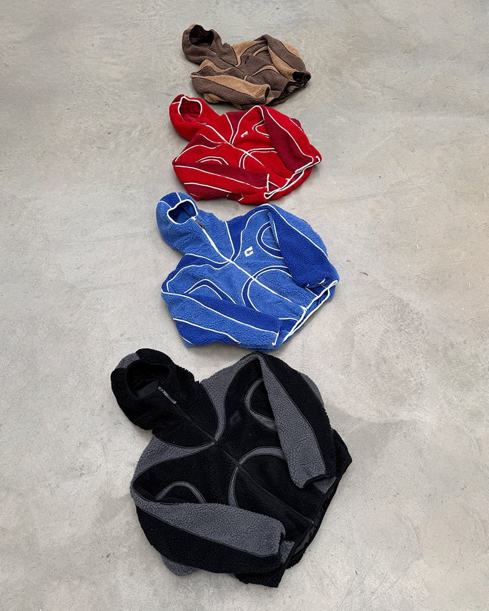 TAKE OFF FLEECE BLUE