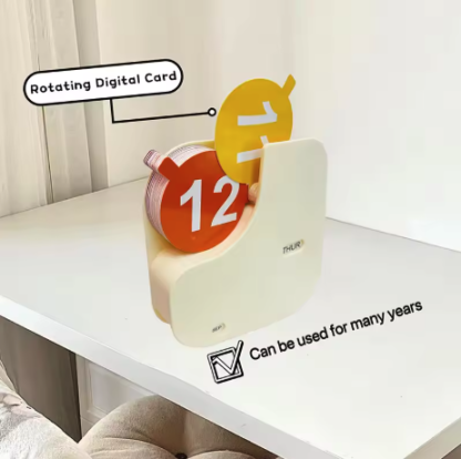 Urbanista® Desktop Flip Display Perpetual Calendar