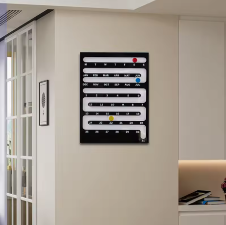 Urbanista® Sliding Perpetual Creative Calendar