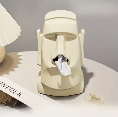 Urbanista® Creative Stone Figure Tissue Box