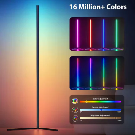 Urbanista® Modern Stand Floor Lamp with Music Sync