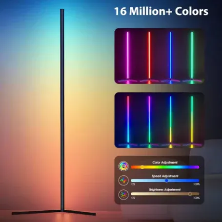 Urbanista® Modern Stand Floor Lamp with Music Sync