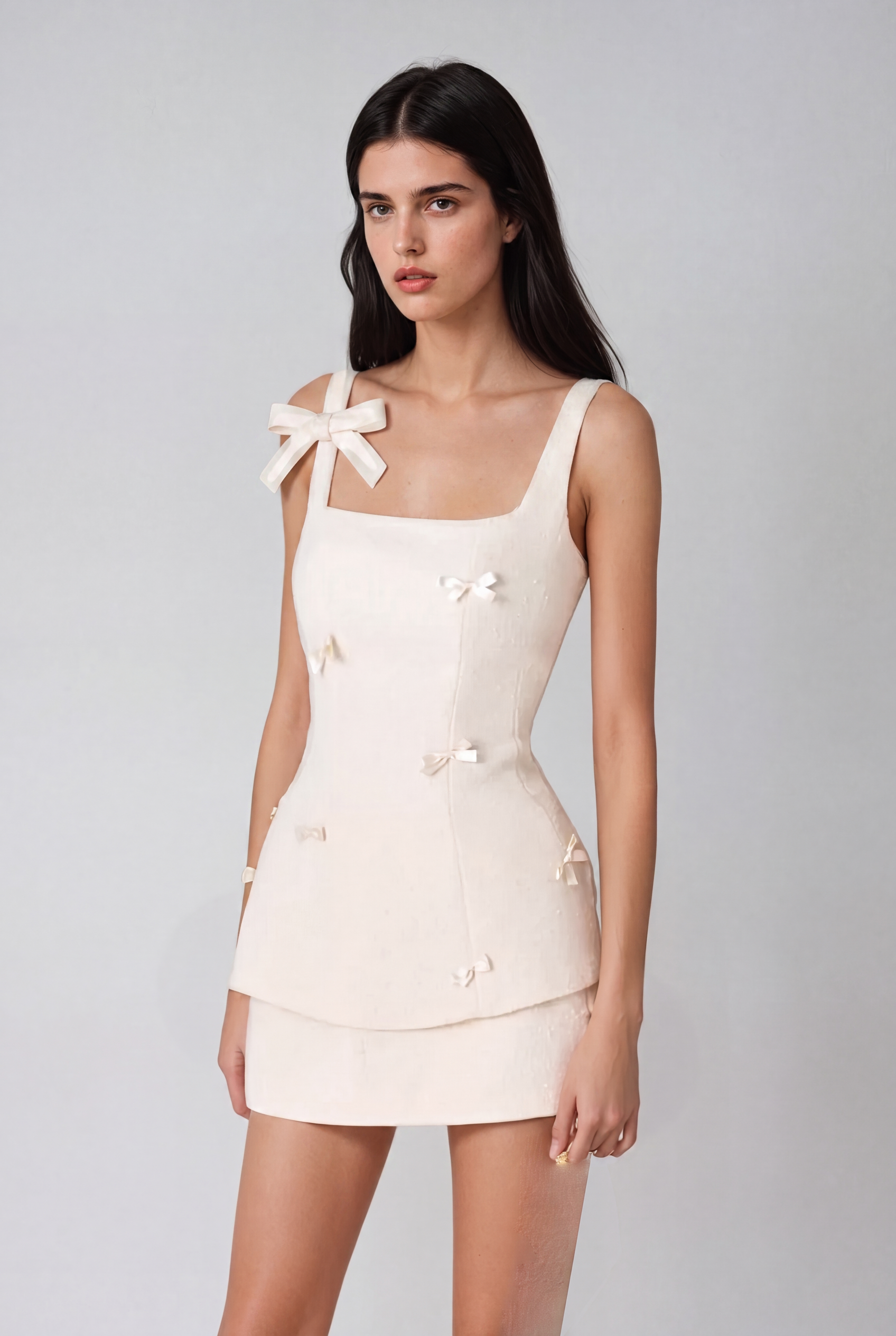 Candido Bow Skirt Set