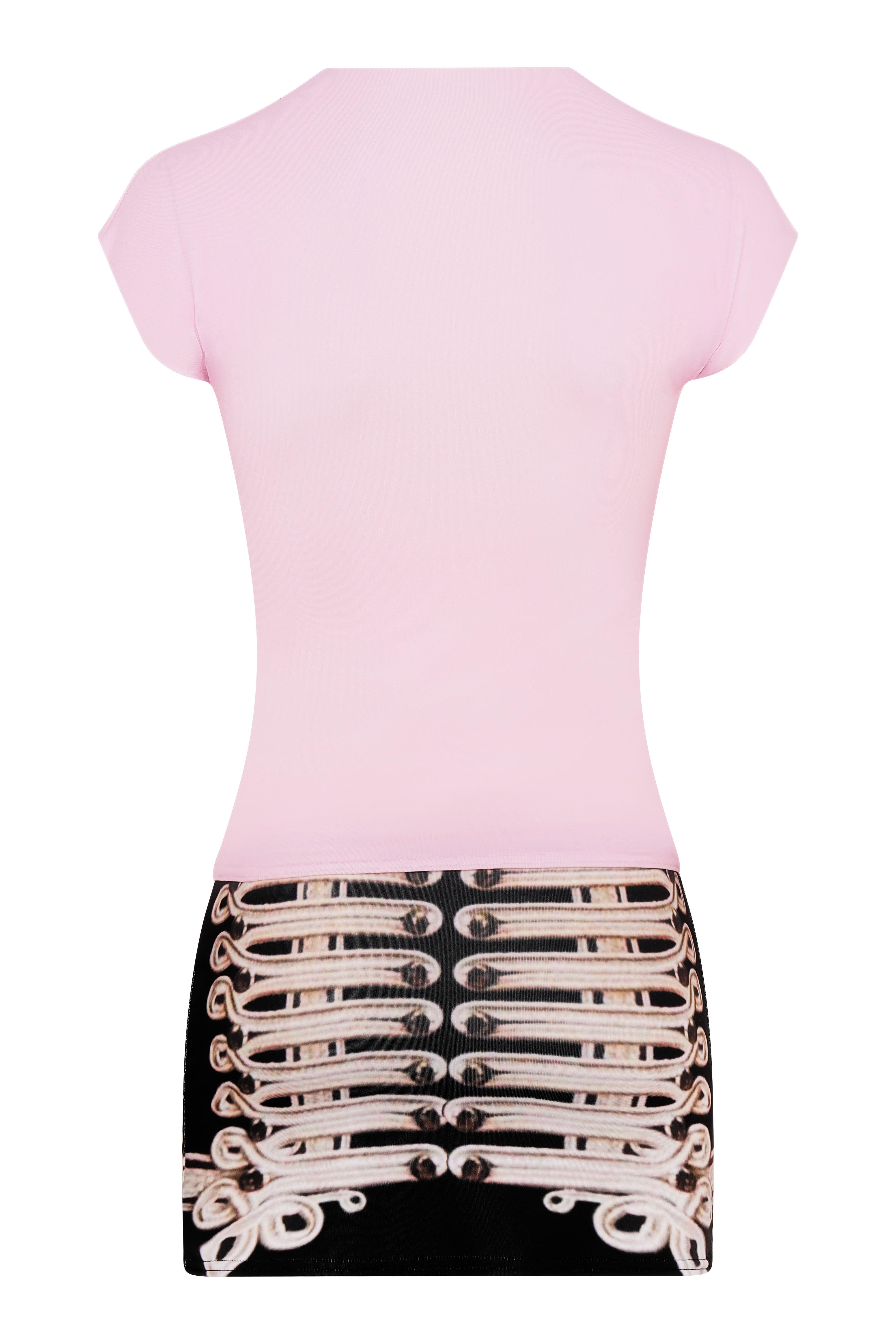 Kimama Napoleon Print Skirt Set