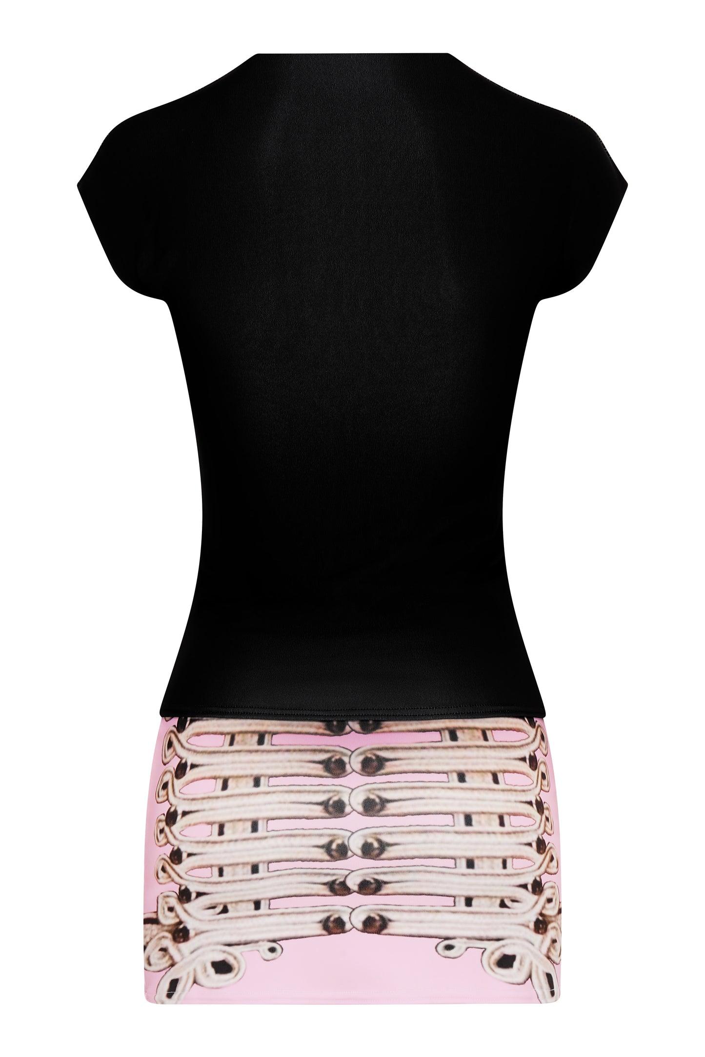 Kimama Napoleon Print Skirt Set