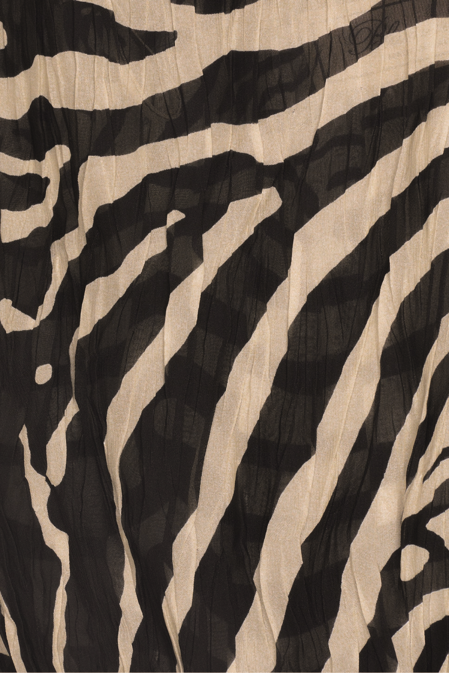 Flavienne Off Shoulder Zebra Print Skirt Set In Brown