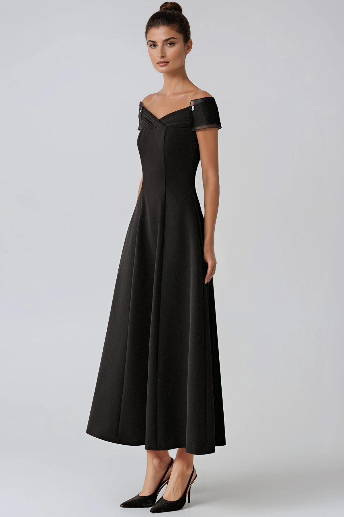 Haoran Off Shoulder Maxi Dress