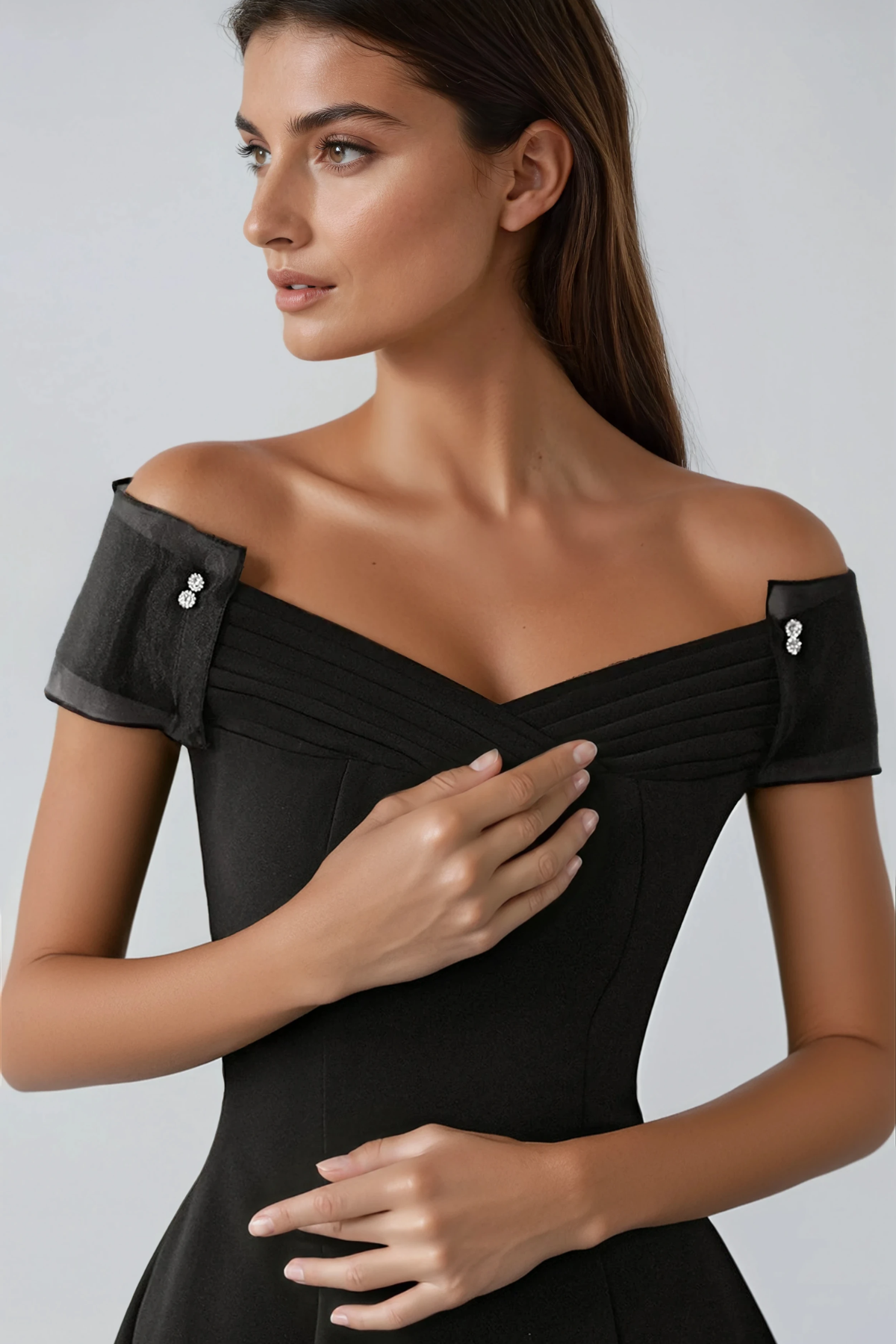 Haoran Off Shoulder Maxi Dress