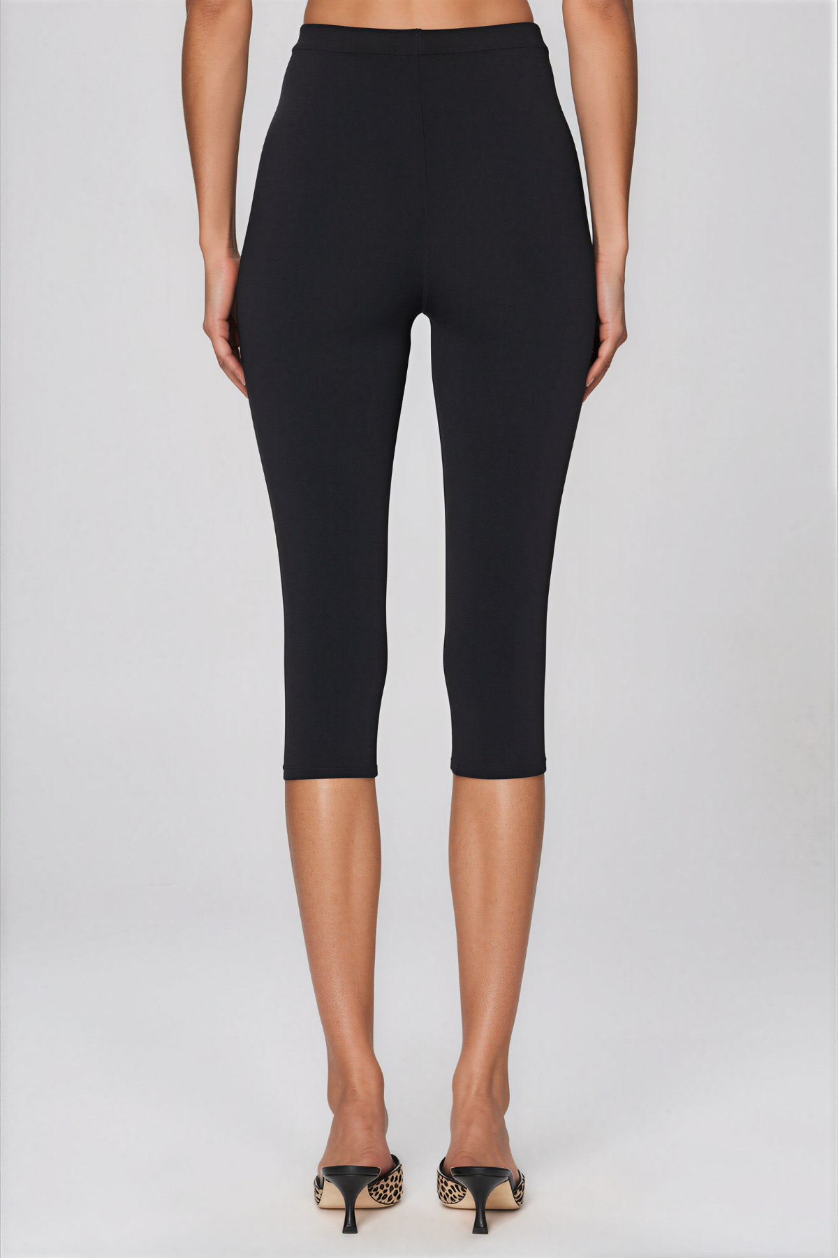 Kaliyah Button Split Capri Pants Set