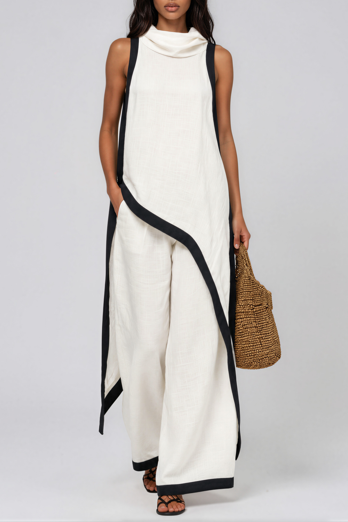 Kalani Sleeveless Hooded Pant Set