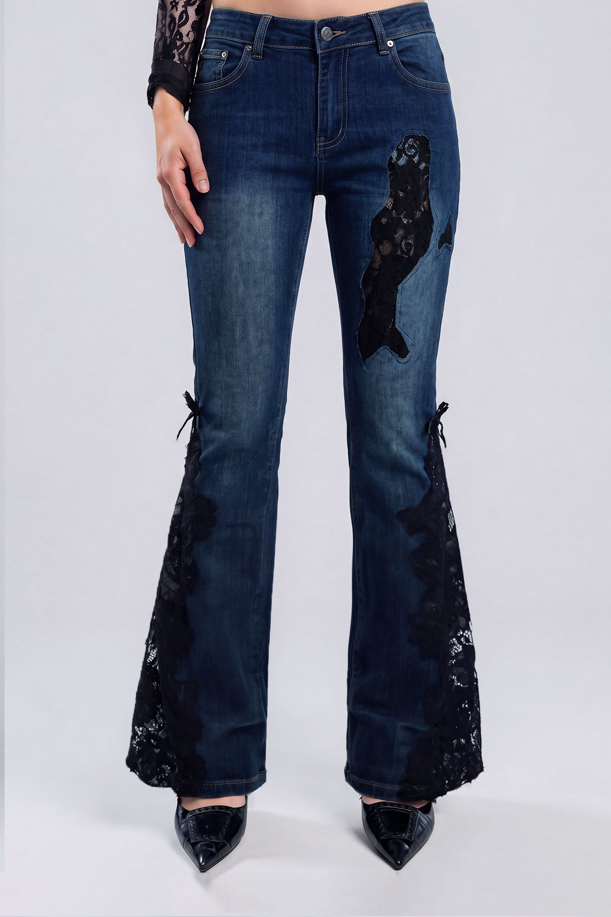 Kennedy Lace Bootcut Deconstruct Jeans