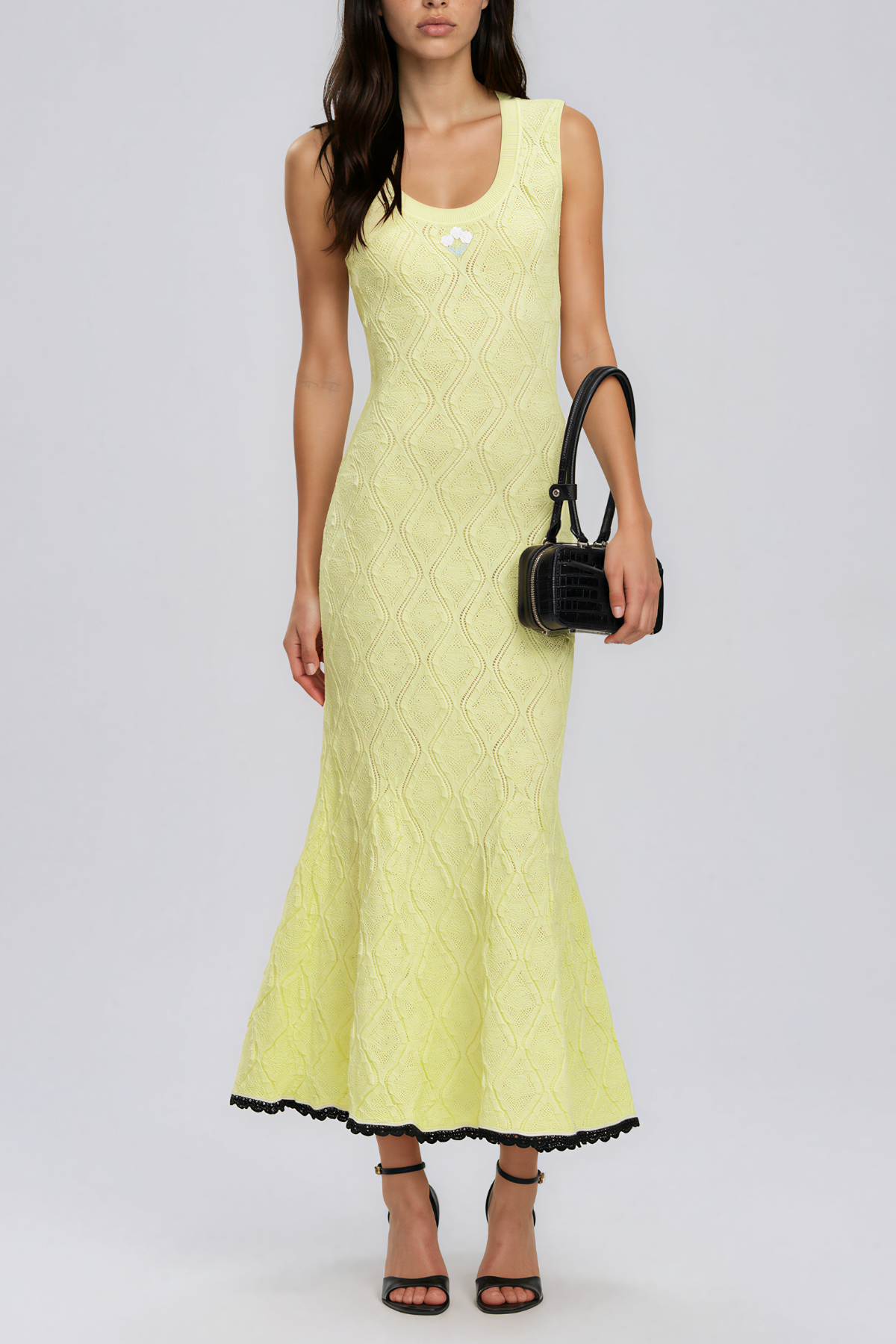 Kaiser Sleeveless Kint Maxi Dress